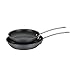 Circulon Genesis Hard Anodized Nonstick Frying Pan Set / Fry Pan Set / Hard Anodized Skillet Set - 9.25 and 10.75 Inch, Black