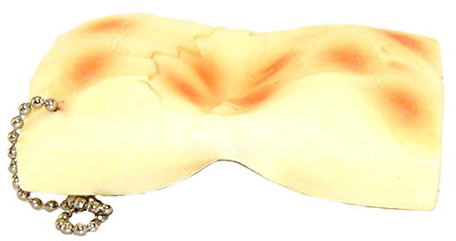 BleuMoo Novel Japan Stretchy Scented Rice Cake Squeeze Decompress Toy Key Chain