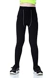 LNJLVI Boys & Girls Compression Tights Base Layer Thermal Under Tights/Leggings