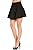 My Yuccie Women's Casual Solid Stretchy High Waist Flared A-line Skater Mini Skirt