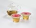 Charles Viancin - Set of 2 Watermelon 4” Silicone Drink Covers - Airtight Seal on Any Smooth-Rimmed Glass, Keep Drinks Cool or Hot - BPA-Free - Oven, Freezer, Dishwasher Safe