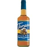 Torani Syrup, Sugar Free, Salted Caramel , 750-ML (Pack of 3)