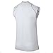 Nike Pro Men's Sleeveless Training Shirt, White/Matte Silver/Black, X-Large