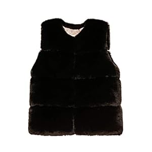 FOLOBE Kind Faux Fur Vest Kid Soft Gilet Meisjes