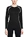 Women's Fleece Thermal Shirt Long Sleeve Baselayer Runing Shirt Workout Tops