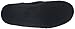 isotoner Men's Microterry Ergo Hoodback Slipper, Black, 11-12 M US