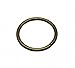 Generic 10 Piece Metal Bronze Annular Buckle Inside Loop Ring for Strap Keeper