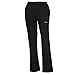 JNTworld women warm wind waterproof hiking pants Trousers breathable Soft Shell, L, Black