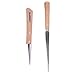 BCP Set of 2 Wooden Handle Craft Art Tools Fettling Knife for Pottery/Sculpting/Ceramic/Polymer Clay Carving Modeling