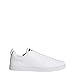 adidas NEO Men's Advantage Clean VS Lifestyle Tennis Shoe,White/White/Collegiate Navy,10 M US