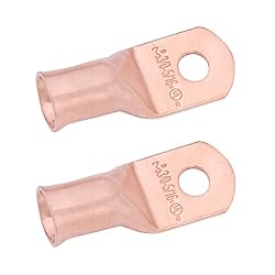 SELTERM 2pcs 3/0 AWG 5/16" Stud Copper Wire