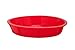 Silicone Baking Cake Pans Kitchen Cookware Kitchen Muffin Pan Cupcakes Circle 8 x 8 Inch Pie Pan (Red (4 Pack) Set)