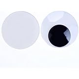 Decora 4" Giant Plastic Wiggle Googly Eyes with Adhesive Set of 2