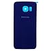 LUVSS New Back Glass Replacement for [Samsung Galaxy S6 Edge] G925 (All Carriers) Rear Cover Glass Panel Case Door Housing with Opening Tools Kit (Blue)