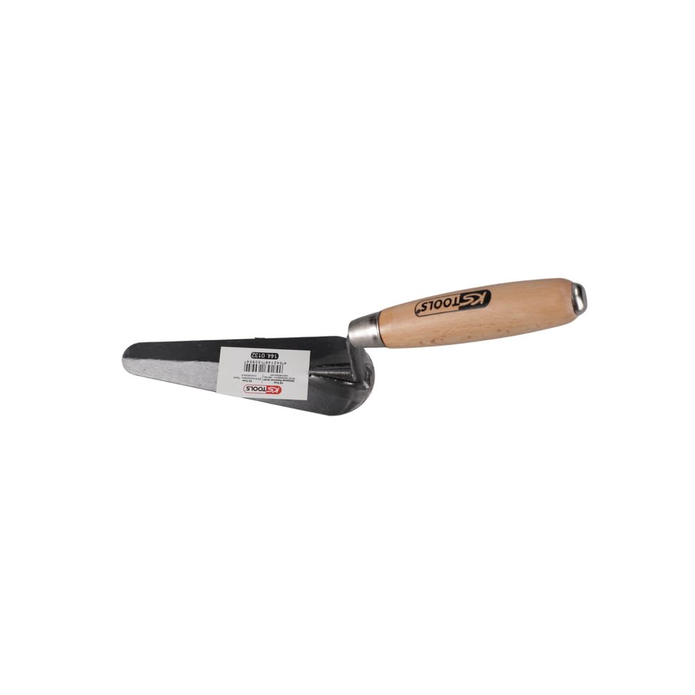 KS-Tools 144.0132 Katzenzungenkelle,140mm,m.Holzgr