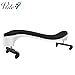 VALE Adjustable Violin Shoulder Rest with Free Violin Mute - White