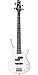 Ibanez 4 String Bass Guitar, Right, Pearl White (GSRM20PW)