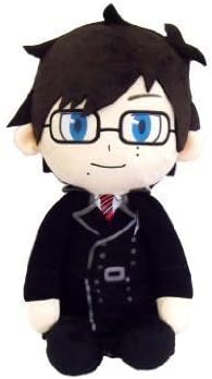 Amazon Com Blue Exorcist Plush Doll X2 Rin Yukio Okumura Brothers 45cm Cushion Anime F S Toys Games