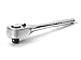 TEKTON 1/2-Inch Drive by 10-Inch Polished Quick Release Ratchet, 72-Tooth Oval Head | 1482
