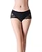 (4 Pairs) Sexy Lace Panties Women's Floral Silky No Visible Line Underwear Briefs