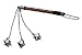 SZCO Supplies 3 Ball Battle Mace