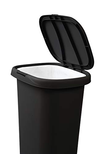 2 Rubbermaid+FG233900WHT+Spring+Wastebasket+53+Quart