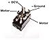 GAMA Electronics 30 Amp Rocker Switch Polarity Reverse DC Motor Control Momentary On - Off - Momentary On