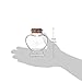 Luffy Nano Marimo Jar - Clear Heart Shaped Glass Bottle with Cork Stopper - Perfect for Aromatherapy Oils, Party Favors, Spices, Bath Bubbles and DIY Projects