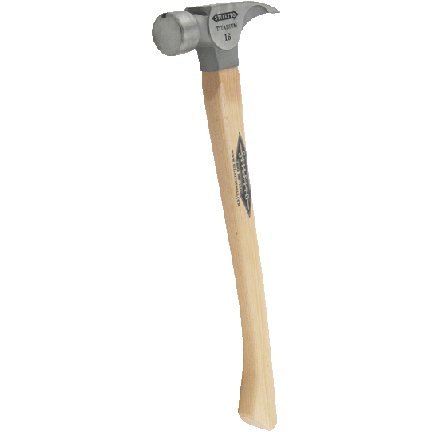 Click Here to See More Images Stiletto TI16SC 16 oz Ti Smooth Face with Curved Hickory Handle, 18