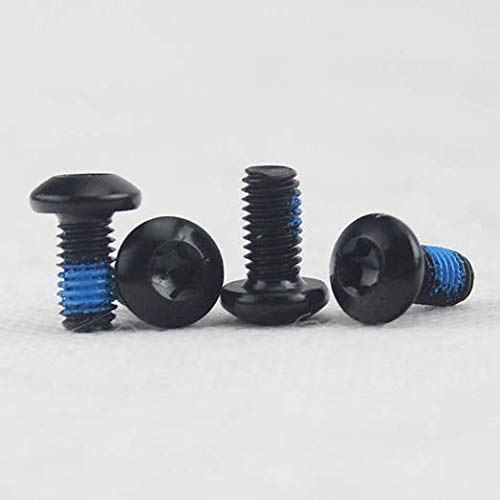 SPHTOEO 24pcs Mountain Bike Brake Rotor Bolts MTB Cycling M5x10mm Screws Stainless Steel T25 Cycle Bicycle Brake Disc Bolts Screw