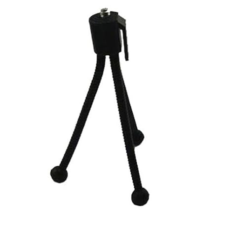 4 in 11 cm Trípode Metal Portátil Soporte Pie Negro Para Cámara ...
