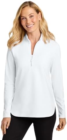 Port Authority Zephyr 1/2-Zip Pullover. J343 True Royal at Amazon