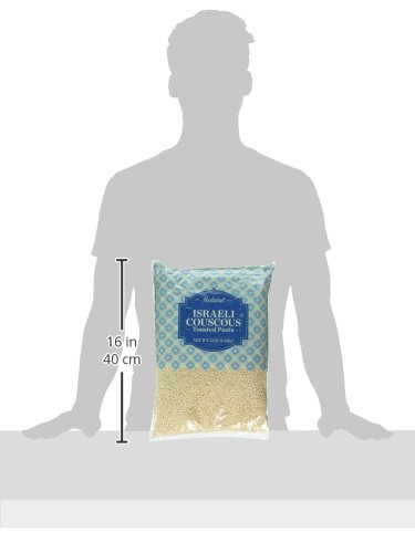 ROLAND FOODS ISRAELI COUSCOUS TOASTED PASTA, SPECIALTY IMPORTED FOOD, 5 POUND BAG, PACK OF 1