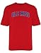 NCAA Mississippi Old Miss Rebels Licensed T-Shirt, X-Large, Red