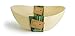 EcoSmart PolyPaper Serving Bowl, White, 7qt, Recycled Plastic and Paper, Made in the USA by Architec