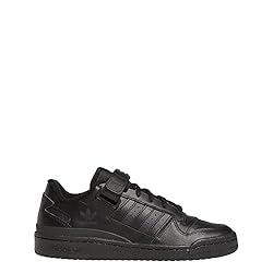 adidas Men's Forum Low Sneaker, Black/Black/Black, 11