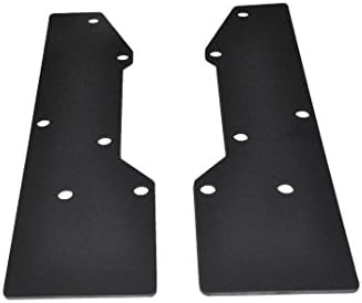 Pocono Metal Craft Jeep Bumper Reinforcement Mounting Brackets For Cherokee Comanche XJ MJ 1986-2001
