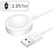 AddAcc Charger Charging Cable Wireless Magnetic Charging Cord Compatible for Apple Watch iWatch Series 1/2/3 All 38mm and 42mm White(3.3 feet/1 Meter)