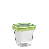 OXO Good Grips LockTop 20-1/5-Ounce Square Container with Green Lid