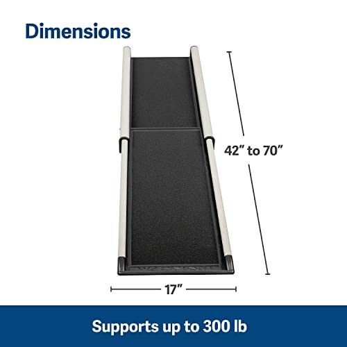 PetSafe Happy Ride Extendable Dog Ramp for Cars, Trucks, SUVs