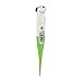 HealthSmart Kids Digger Dog Animal Shaped Digital Thermometer for Oral, Rectal or Underarm Temperature Readings for Kids, Children and Adults, Green