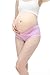 Uniwit 4 Pack Cotton Soft Maternity Pregnant Mother Panties Lingerie Briefs Low-Waist Underwear Underpants, (red/Rose Red/Gray/Champagne Gold),Label XL / US M