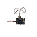 Eachine TX02 Super Mini AIO 5.8G 40CH 200mW VTX 600TVL 1/4 Cmos FPV Camera for Indoor FPV Drone Like Blade Inductrix Tiny Whoops (Free ARRIS Battery Straps)