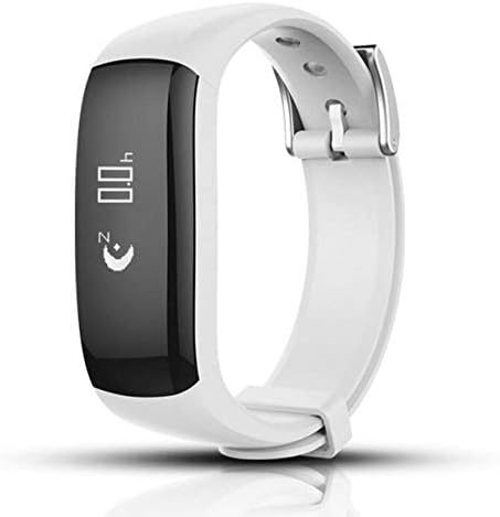 Swifter Master P6 Smart Bracelet,IP67 Waterproof Fitness Tracker,Smart Watch with Heart Rate Blood Pressure Calories Pedometer Sleep Monitor,White