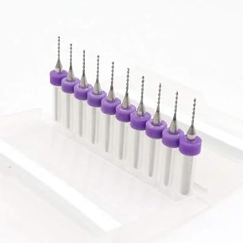 SRM 10pcs/Set 0.15mm PCB Drill bit