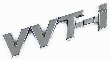 VVT-i OEM Style Chrome 3D Emblem 5"x0.7" 131x17mm