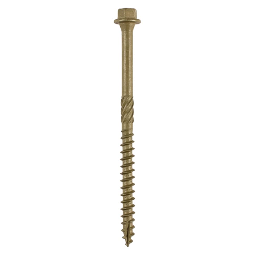 TIMCO Timber Screw – Hex Head – Exterior Green – 6.7 x 100 - Box of 50 — image 1