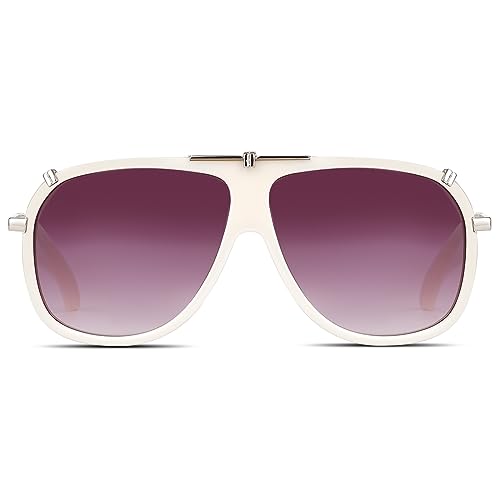 70s Italian Mob Retro Square Sunglasses for Men Women Disco  display picture 2