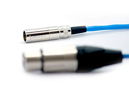 KONDOR BLUE 14" Mini XLR Male to XLR Female Audio Cable BLACKMAGIC BMPCC4K Camera Video Assist 4K Sharp 8K. 3 Pin XLR Adapter Microphones Mixers. (2 Pack) - Thumbnail 5