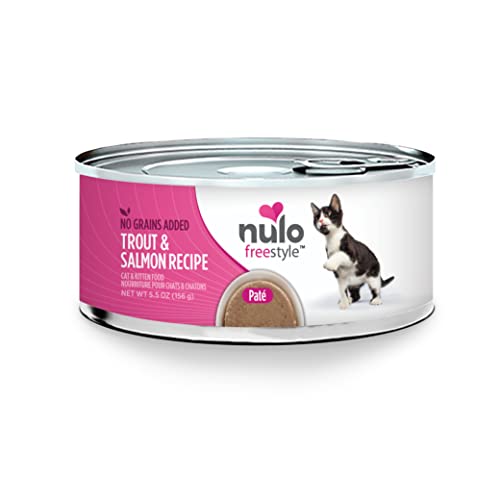 Nulo Freestyle Cat & Kitten Wet Pate Canned Cat Food, Premium All